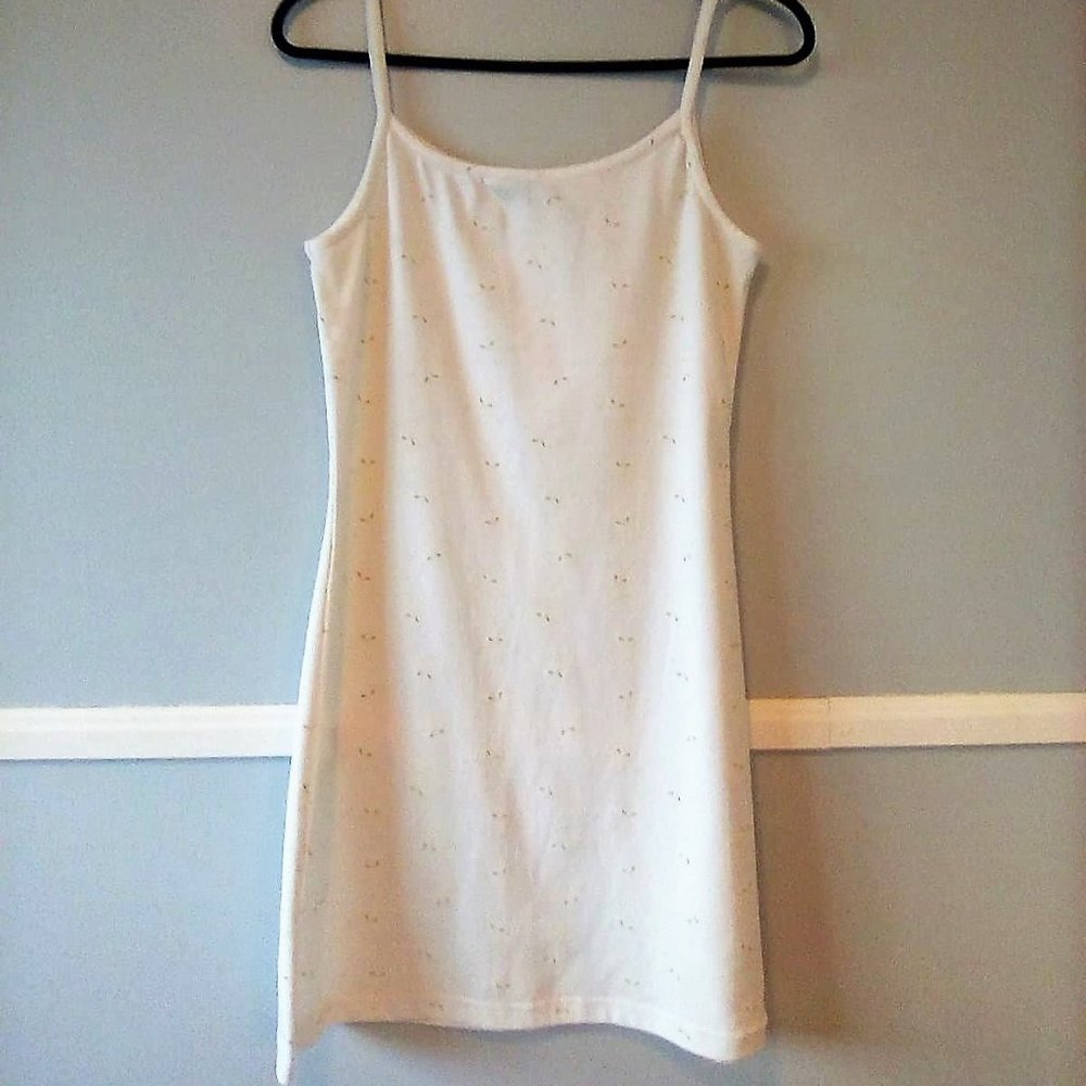 White Eyelet Dress